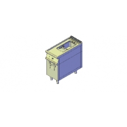 Фритюрница напольная, 12 л, газовая