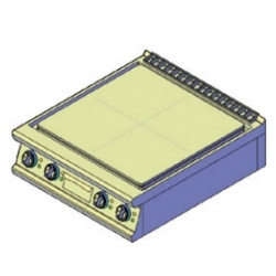 Плита электрическая  настольная  со сплошной поверхностью, 4 зоны нагрева, серия 90